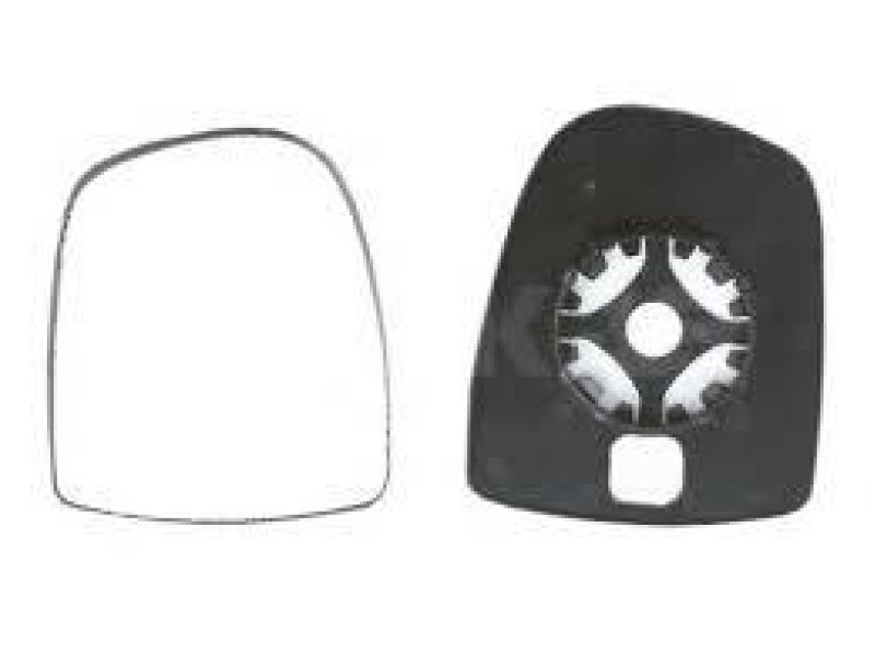 Вкладиш дзеркала лівого Opel Vivaro 2002-2007 Tempest 4408323