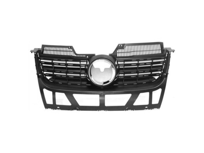 Решітка радіатора Golf 5 Variant (07-09), Jetta 3 (06-10) без хром накладки 1K5853653A9B9