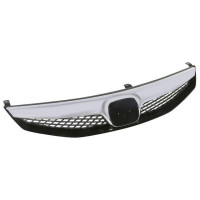 Решітка радіатора Honda Civic 4d 09-12 чорна з хром накладкою (FPS) 71121SNB900ZA