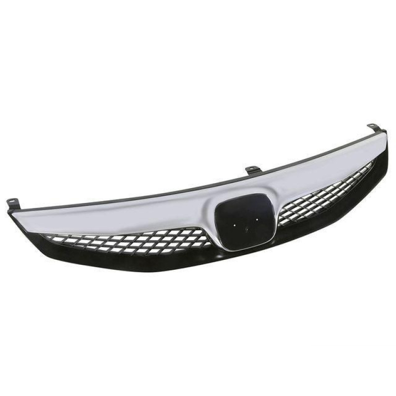Решітка радіатора Honda Civic 4d 09-12 чорна з хром накладкою (FPS) 71121SNB900ZA