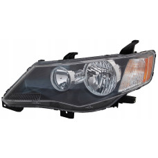 Фара Mitsubishi Outlander XL 07-10 ліва ел.рег. черн. рамка DEPO 8301A160