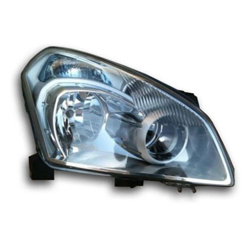 Фара Nissan Qashqai J10 2006-2010 ліва електр.рег., сіра рамка Depo 26060JD95A