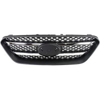 Решітка радіатора Kia Carens 07-12 черн. (FPS) 863901D001