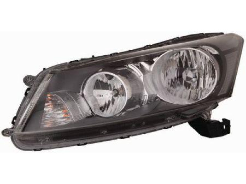 Фара Honda Accord 8 SDN USA 08-12 ліва з білою вставкою DEPO 33150TL0G51