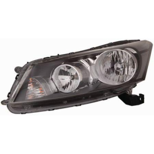 Фара передня Honda Accord 8 SDN USA 2008-2012 права з білою вставкою DEPO 33100TL0G51