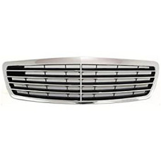 Решітка радіатора Mercedes E-Class W211 02-06 (Elegance) комплект (FPS) 2118800383