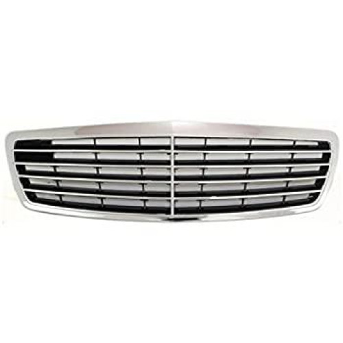 Решітка радіатора Mercedes E-Class W211 2002-2006 (Elegance) комплект FPS 2118800383