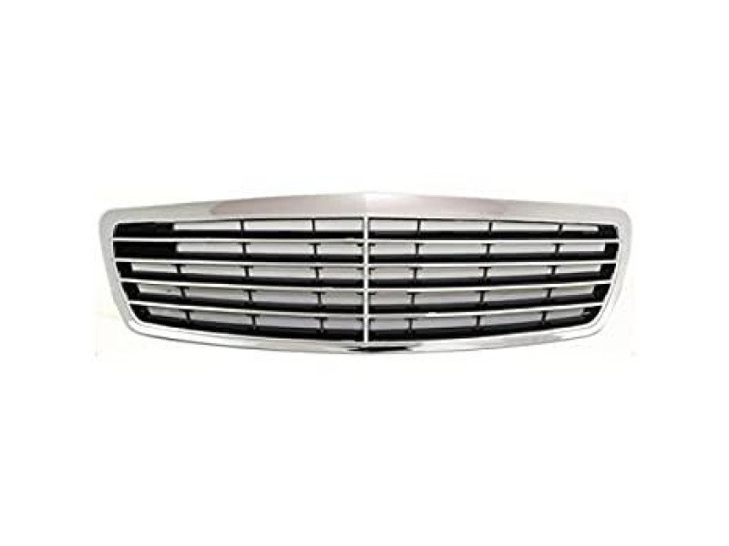 Решітка радіатора Mercedes E-Class W211 02-06 (Elegance) комплект (FPS) 2118800383