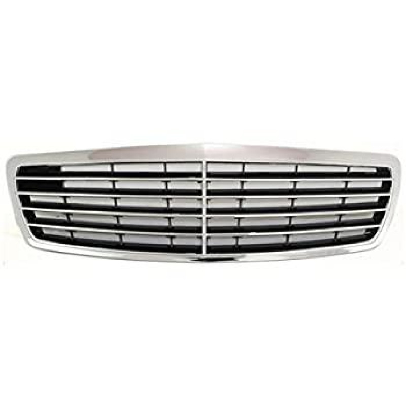 Решітка радіатора Mercedes E-Class W211 02-06 (Elegance) комплект (FPS) 2118800383