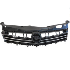 Решітка радіатора Opel Astra H (07-14) чорна, без хром накладки (FPS) 1320370