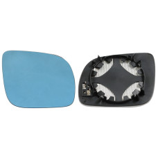 Вкладиш дзеркала правий малий з обігрівом VW Bora, Skoda Fabia 1 (FPS, голубий) 