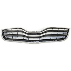 Решітка радіатора Toyota Camry XV40 10-11 XLE/LE хром, сіра (FPS) 5310106070C0