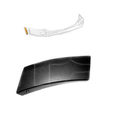 Розширювач заднього бампера Toyota RAV4 16-19 правий (FPS) чорний