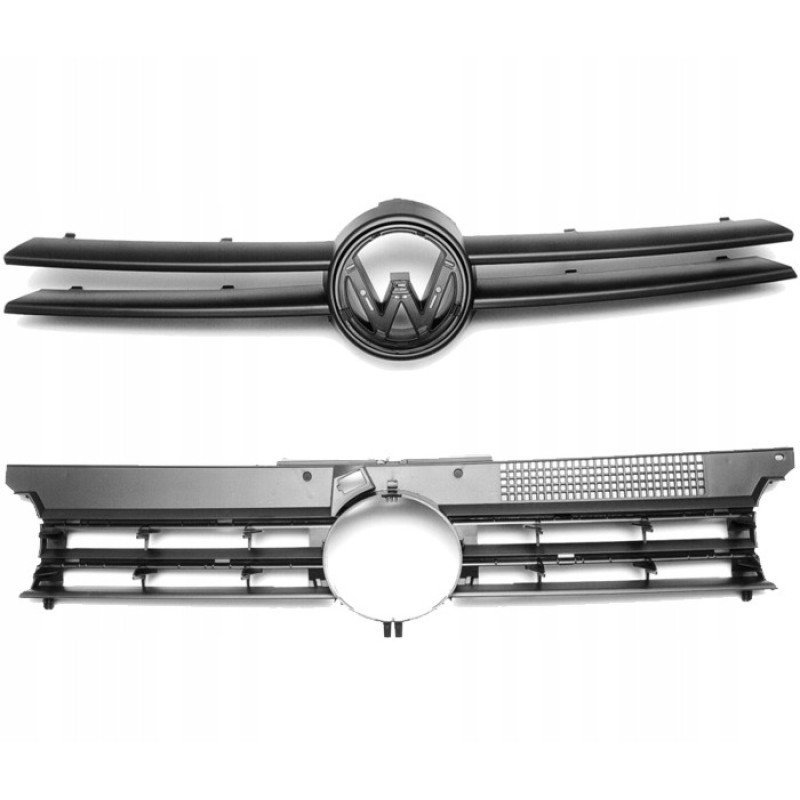 Решітка радіатора VW Golf 4 97-03 (Тайвань) зовнішня   внутрішня 1J0853653AGRU