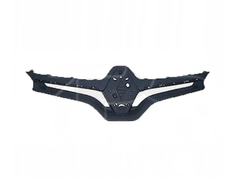 Решітка радіатора внутрішня Renault Fluence 13-17 (чорна) (FPS)