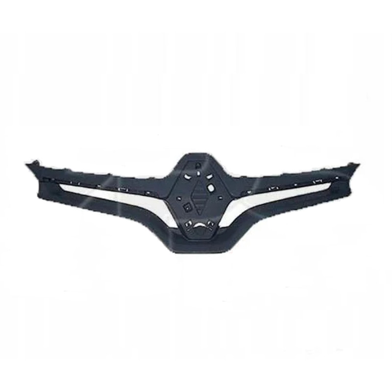 Решітка радіатора внутрішня Renault Fluence 13-17 (чорна) (FPS)