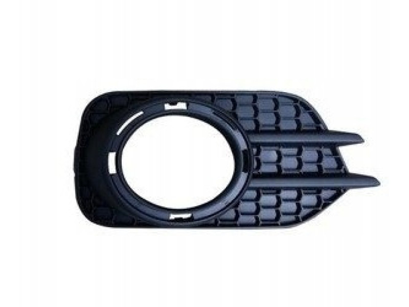 Решітка бампера VW Tiguan 11-17 Track права (FPS) з отв. місце під хром