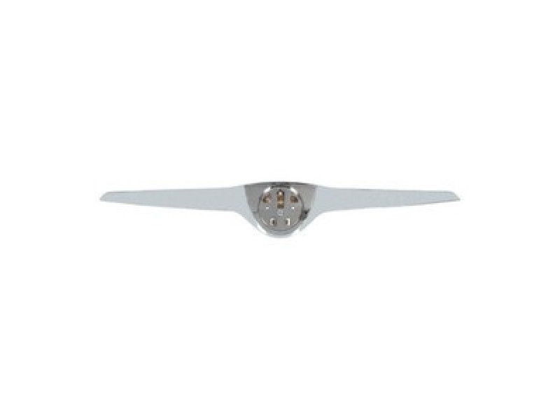 Молдинг капота Skoda Fabia 2 10-14 хром (FPS) 5J0853633A