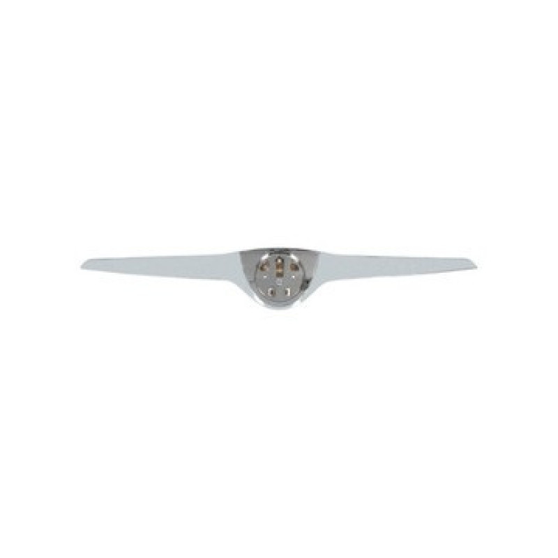 Молдинг капота Skoda Fabia 2 10-14 хром (FPS) 5J0853633A