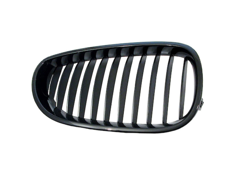 Решітка радіатора права BMW 5 E60 03-10 (FPS) ребра рамка чорні 51137065702