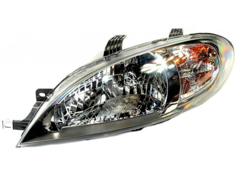 Фара права (електрокоректор) чорна рамка Chevrolet Lacetti HB 2003-2013 DEPO 96458811