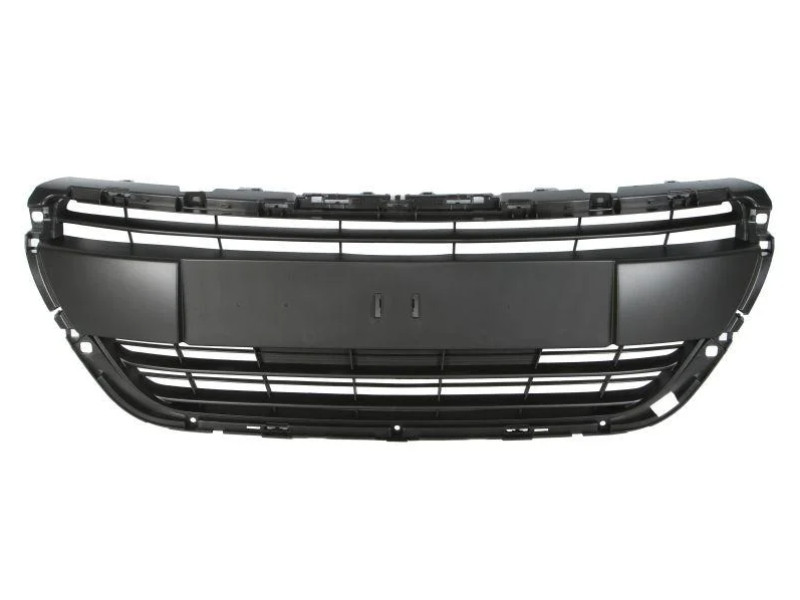 Решітка радіатора чорна (без молдинга) Peugeot 208 12-16 (FPS)