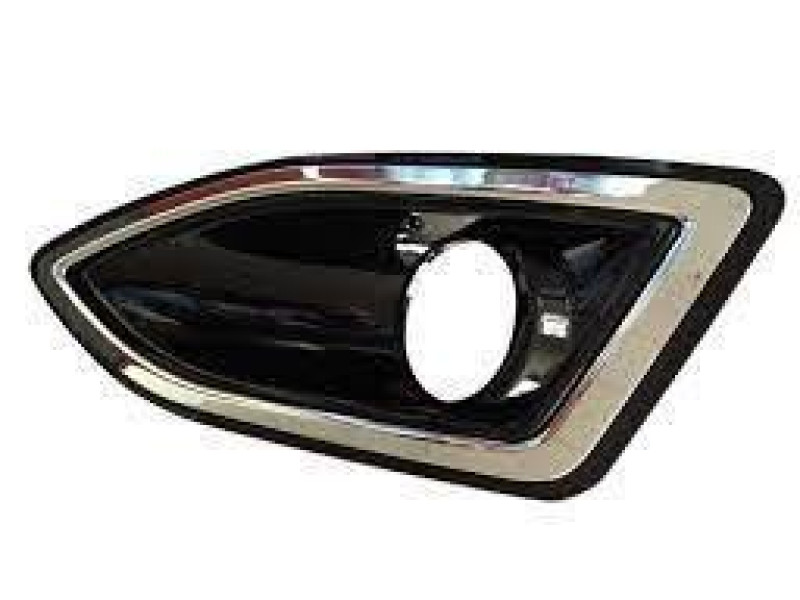 Решітка бампера Ford Edge 15-18 ліва (FPS) з отвором