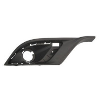 Решітка бампера Dodge Durango 14 - права (FPS) з отв., без молдинга