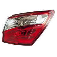 Ліхтар задній Nissan Qashqai 10-14 лівий зовнішній TYC 26555BR00A