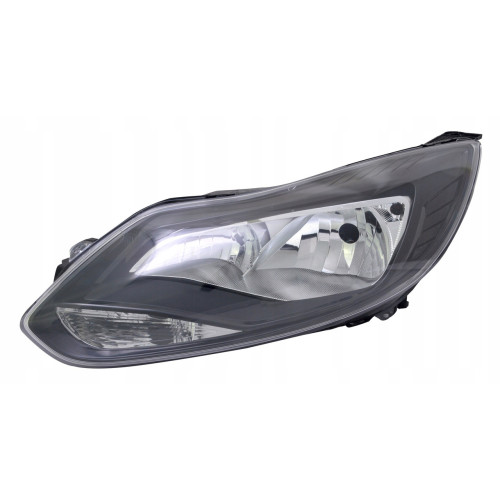 Фара передня Ford Focus 3 2012-2014 ліва черн. рамка TYC BM5113101CG