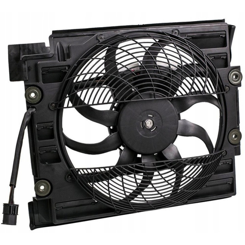 Вентилятор радіатора BMW 5 E39 (Nissens) на 4 контакти 64548380780