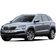 Скло дверне заднє ліве Skoda Karoq 17- (Sekurit)