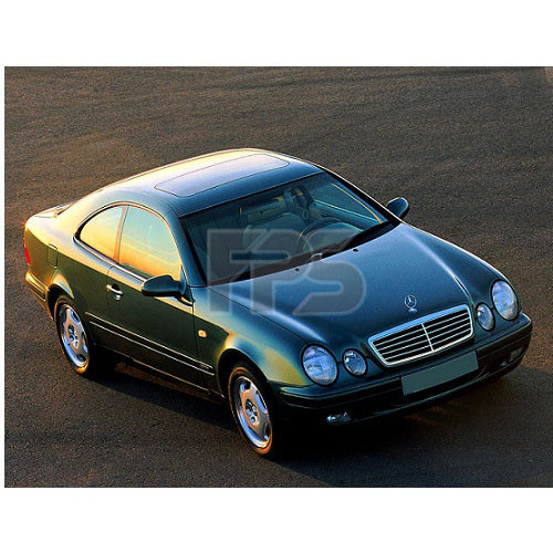 Скло дверне переднє ліве Mercedes CLK C208 (XYG)
