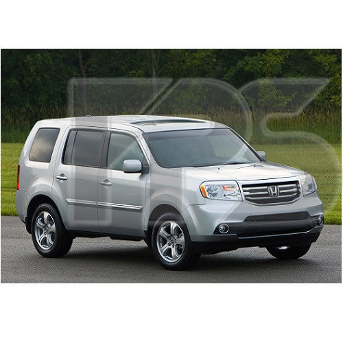 Лобове скло Honda Pilot 2008-2015 (XYG) з блакитною смугою