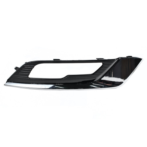 Решітка переднього бампера ліва Ford Fusion 17-19, Ford Mondeo 2018-2020 (Signeda) HS7Z-17B814-CB