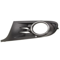 Решітка в бампер ліва VW Golf 6 09-12 (крім GTi) (Polcar) з отв. 5K0854661RYP