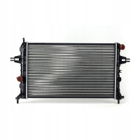 Радіатор охолодження двигуна передній Opel Astra G/Zafira 1998-2005 Van Wezel 1300189