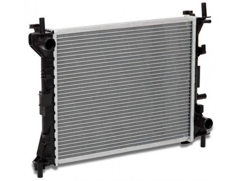 Радіатор охолодження двигуна Chevrolet Epica (V250) AT (Van Wezel) 96887352