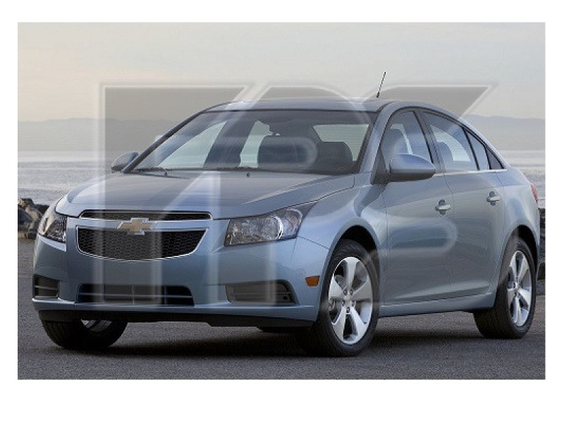 Скло дверне переднє ліве Chevrolet Cruze 09-15 (Sekurit)