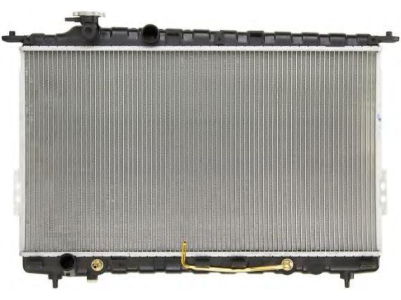 Радіатор охолодження двигуна Hyundai Sonata 4 (EF) 98- 2.0-2.7 (Van Wezel) 2531039500