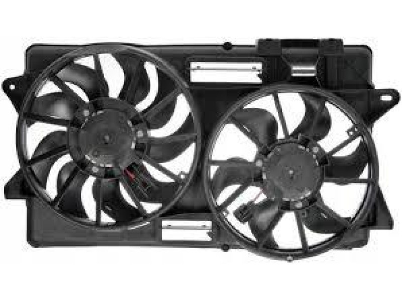 Дифузор з вентилятором Ford Mustang 15-22, 2.3 T, (Тайвань) FR3Z8C607B