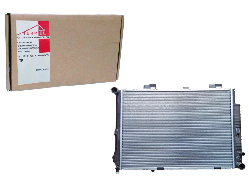 Радіатор охолодження двигуна Mercedes W210 E-CL /-AC механіка 95- (Van Wezel) A2105002703