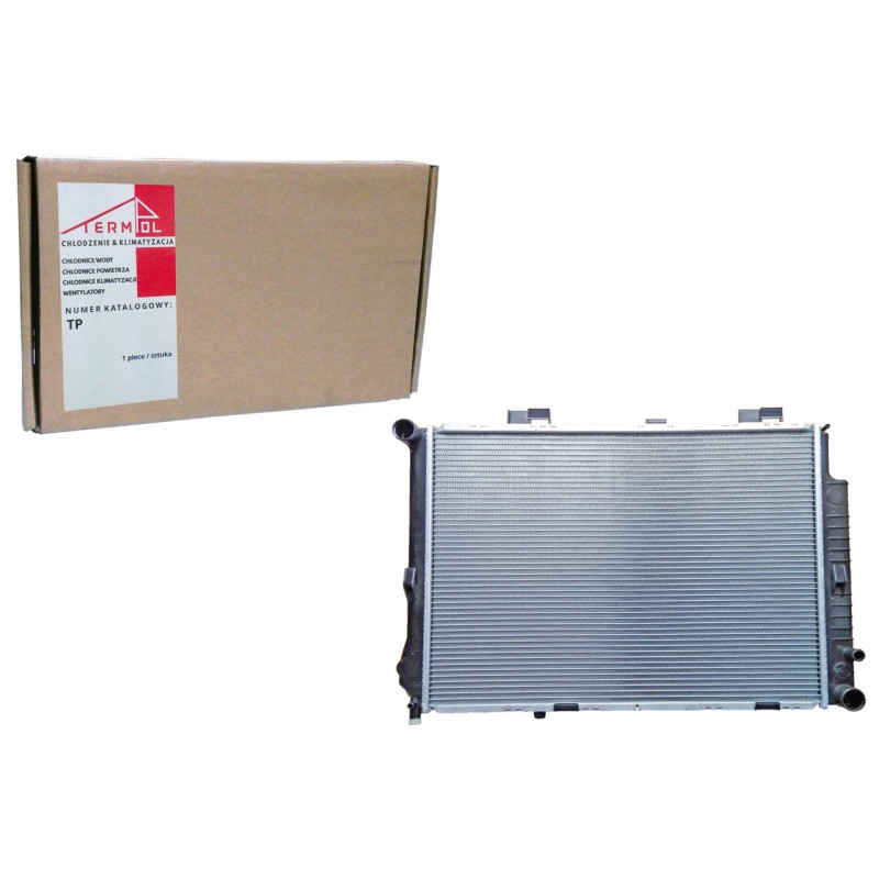 Радіатор охолодження двигуна Mercedes W210 E-CL  /-AC механіка 95- (Van Wezel) A2105002703