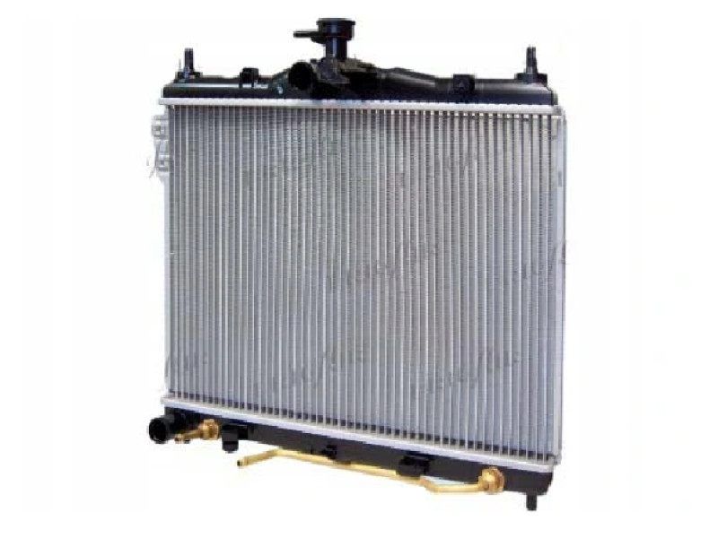 Радіатор охолодження двигуна Hyundai Getz 13 AT -AC 02- (Van Wezel) 253101C150