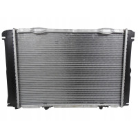 Радіатор охолодження двигуна Mercedes W124 2.0 D/2.5 TD MT 84-89 (Van Wezel) A1245004903