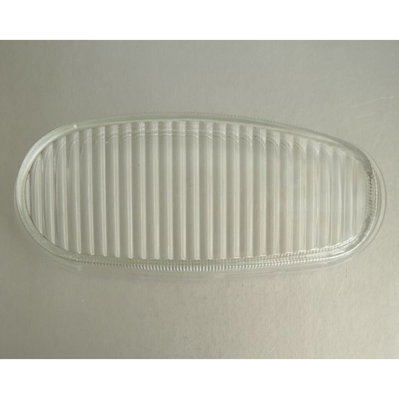 Скло протитуманної фари праве Daewoo Lanos (Китай) рифлене 