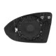 Вкладиш дзеркала правий з обігрівом VW Golf 7 2013-2020 Polcar 5G0857522