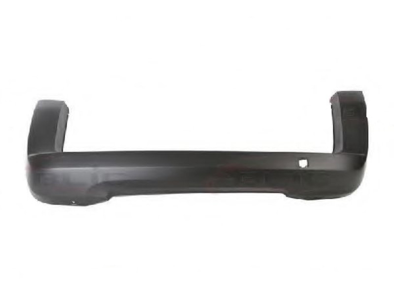 Задній бампер 2 двері Fiat Qubo/Fiorino, Peugeot Bipper, Citroen Nemo 2008- (FPS) 735489509