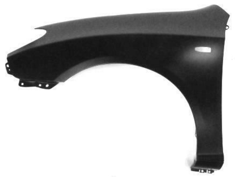 Крило переднє Hyundai Elantra HD 06-10 праве з отв. повторювача LKQ 663212H032