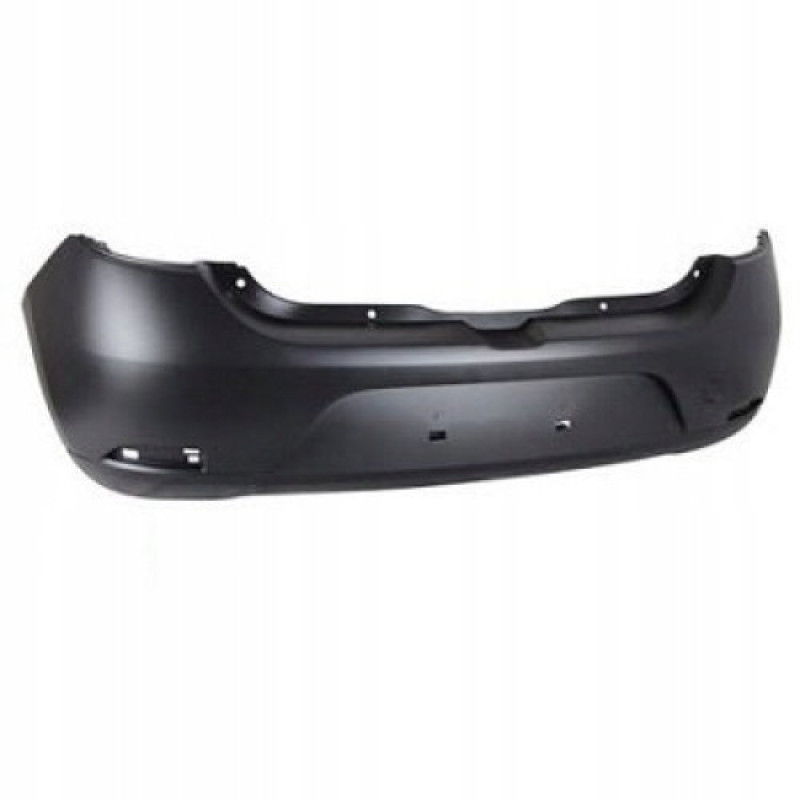 Бампер задній (грунт, чорний) Renault Logan 2013- FPS 850220639R